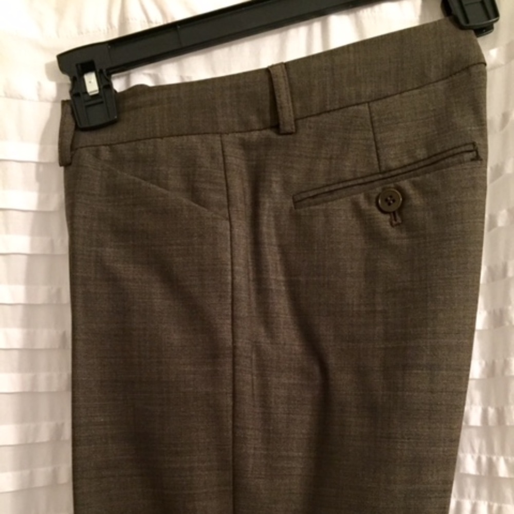 THEORY Max C Wool Blend Pants - Copper Size 00